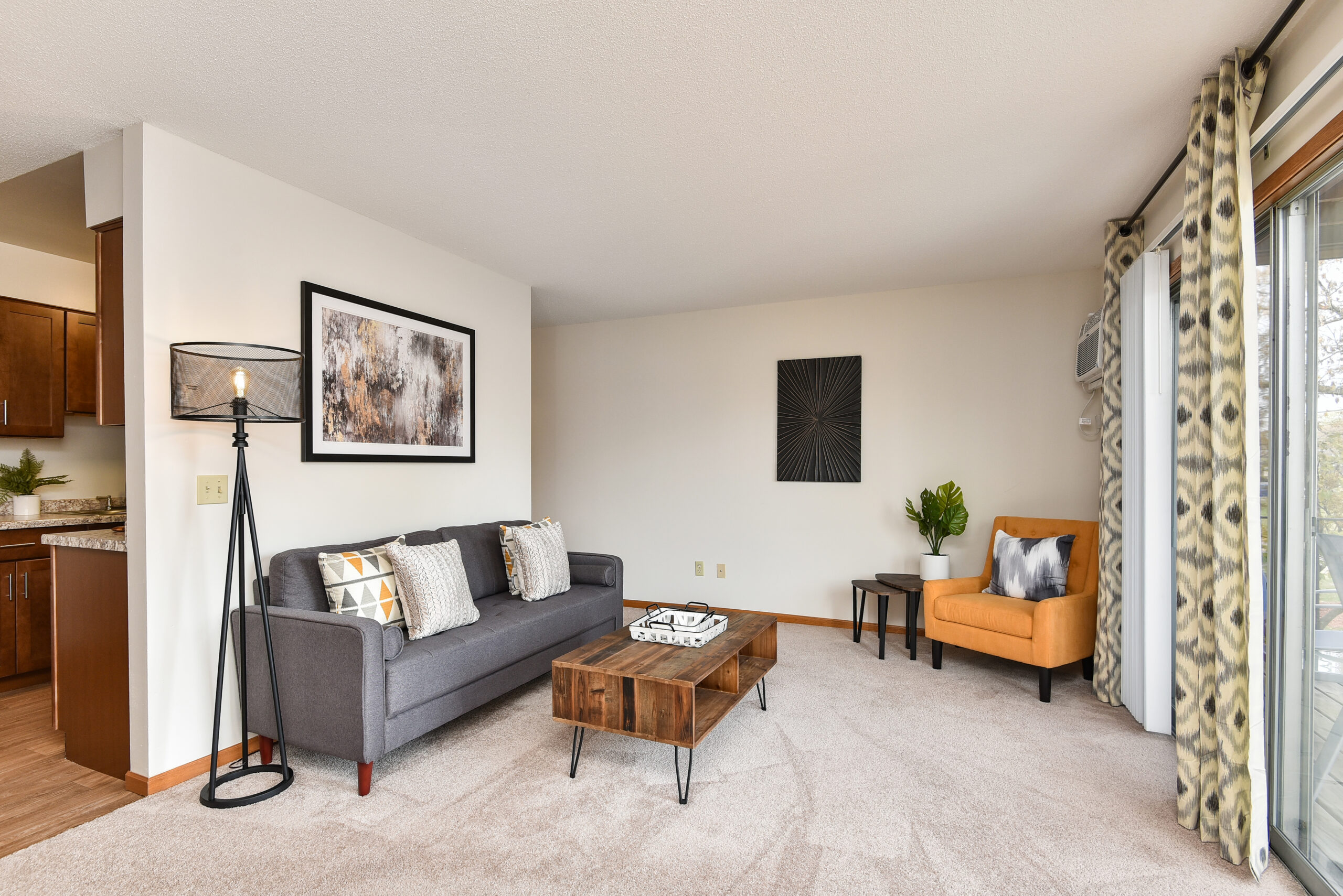 Lancaster Village Apartments - Living Room