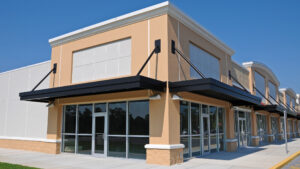 Exterior of a Commercial Retail Center